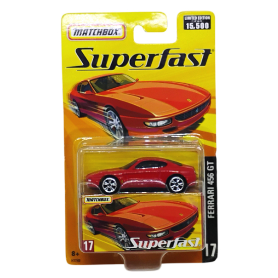 miniatura matchbox superfast Ferrari 456 GT - Edição Limitada