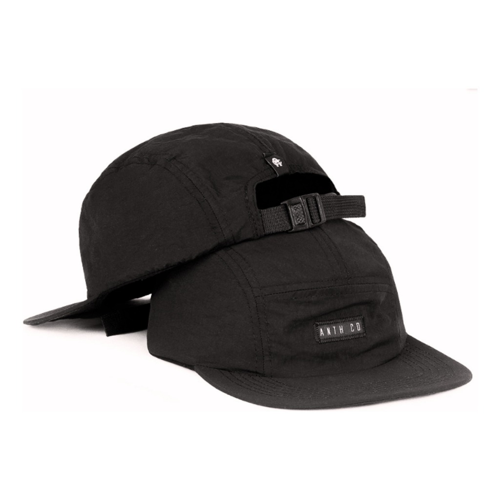 Bone Five Panel Anth Co Aba Reta Impermeavel Streetwear Skate Sk8 5 Panel original unissex básico