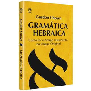 Gramática Hebraica | Gordon Chown em Oferta na Shopee