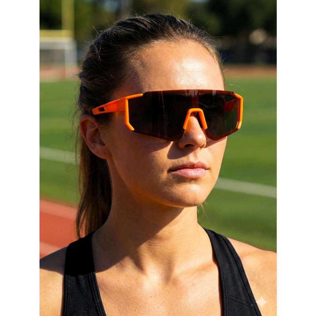 Óculos de sol de ciclismo esportivo ao ar livre, com proteção UV, estilo fashion/trendy.Bicicleta , Esportes , Corrida