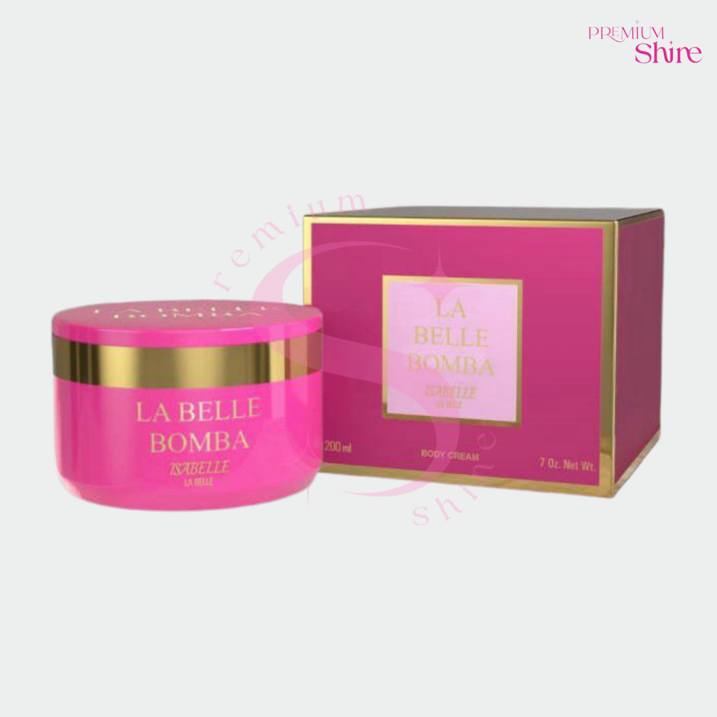 Hidratante Árabe La Belle Bomba Isabelle la Belle Creme Pasta em Pote 200ml Concentrado Feminino