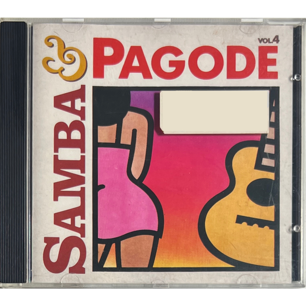 CD - Samba & Pagode - Vol. 4 (Coletânea) - 1994 - Original