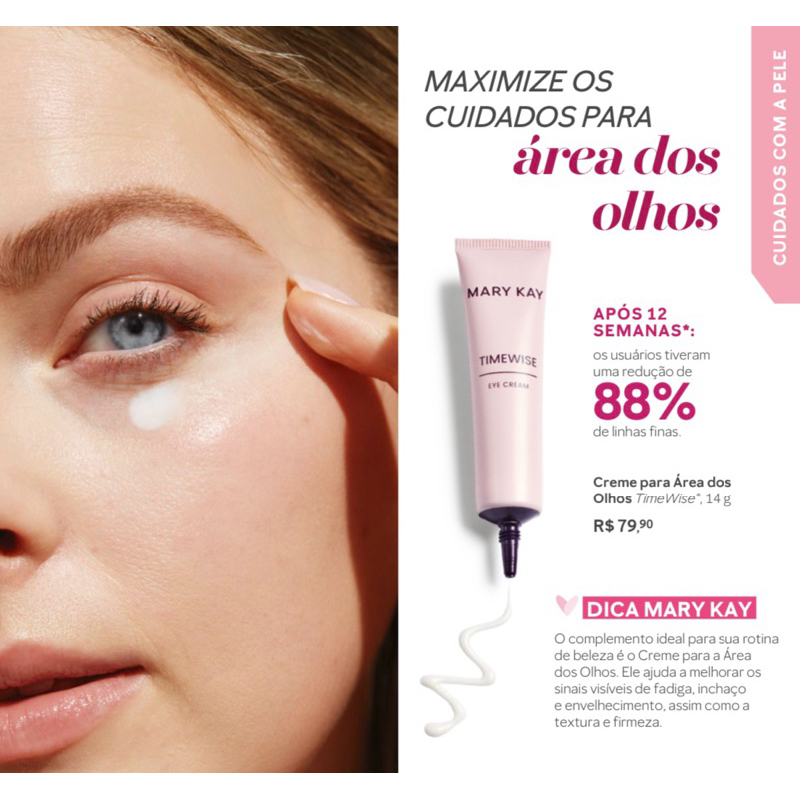 Creme para área dos olhos Marykay