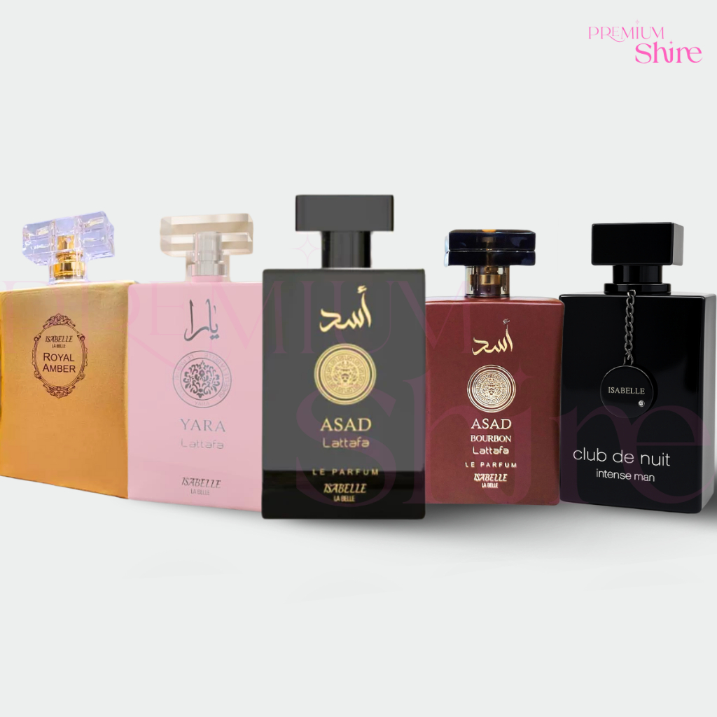 Perfume Arabe Asad Yara, Sabah Al Ward, Royal Amber 100ml - Isabelle la Belle em Oferta na Shopee
