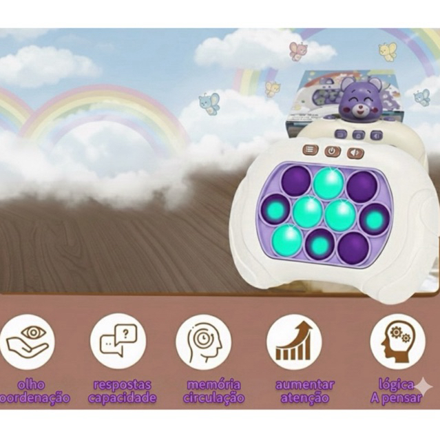 Fast Push Game - Brinquedo de Corrida Anti-Stress