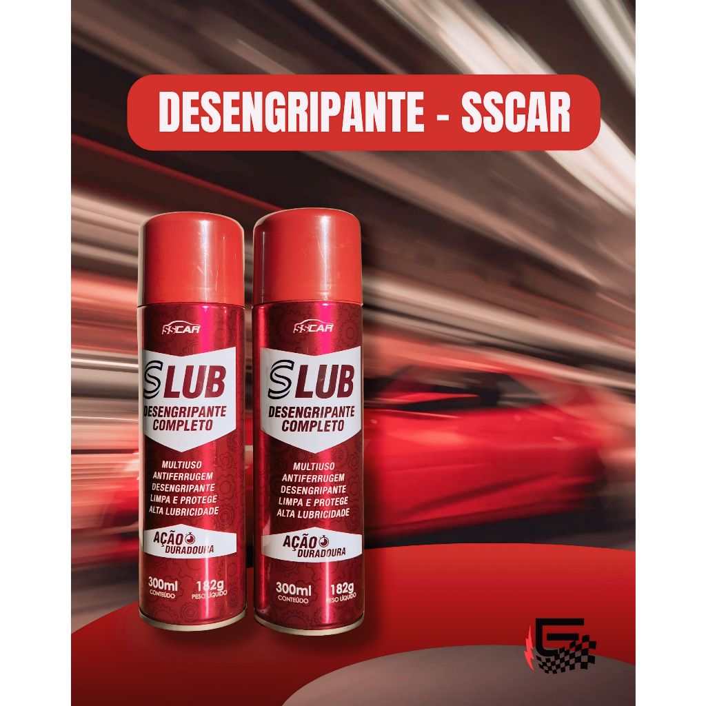 Desengripante Sscar Antiferrugem Lubrificante Spray Multiuso 300ml em Oferta na Shopee