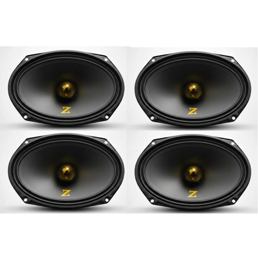 2 Par Super Alto Falante Zeus 6x9 680 Rms Lançamento = Zeta