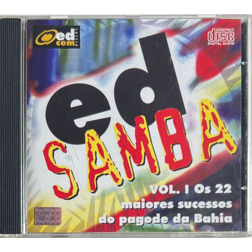CD - Coletânea Ed Cem Discos Vol. 1 (Pagode Baiano) - Original