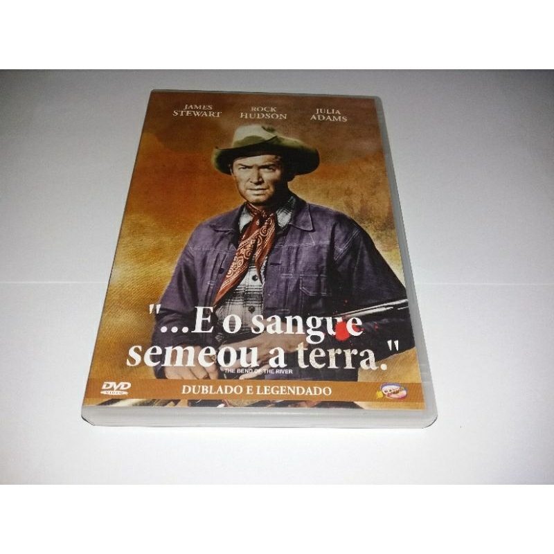 Dvd - E o Sangue Semeou a Terra - 1952 - James Stewart - Rock Hudson - Dublado