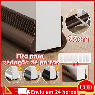 Faixa Inferior Da Porta De PVC Flexível De Inverno – Rolha De Corrente E Fita De Calafetagem À Prova De Som em Oferta na Shopee