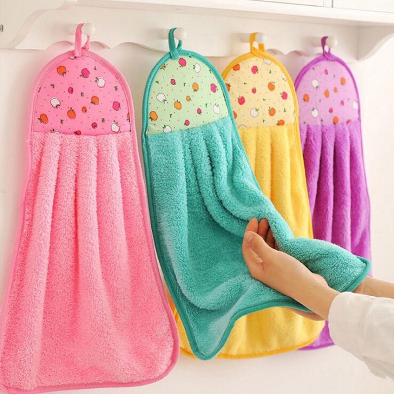 Toalha Bate Mão com Alça - Microfibra para Limpeza de Cozinha, Envio Rápido