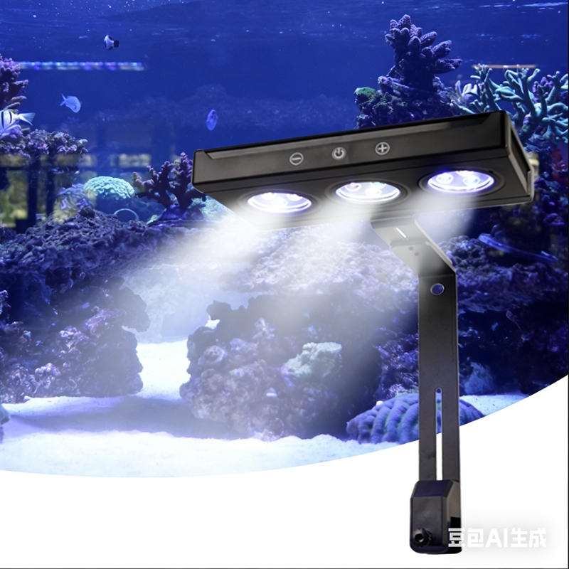 Lâmpada LED Reef Lamp Adequado para aquário marinho 22W, Coral Light for Aquarium