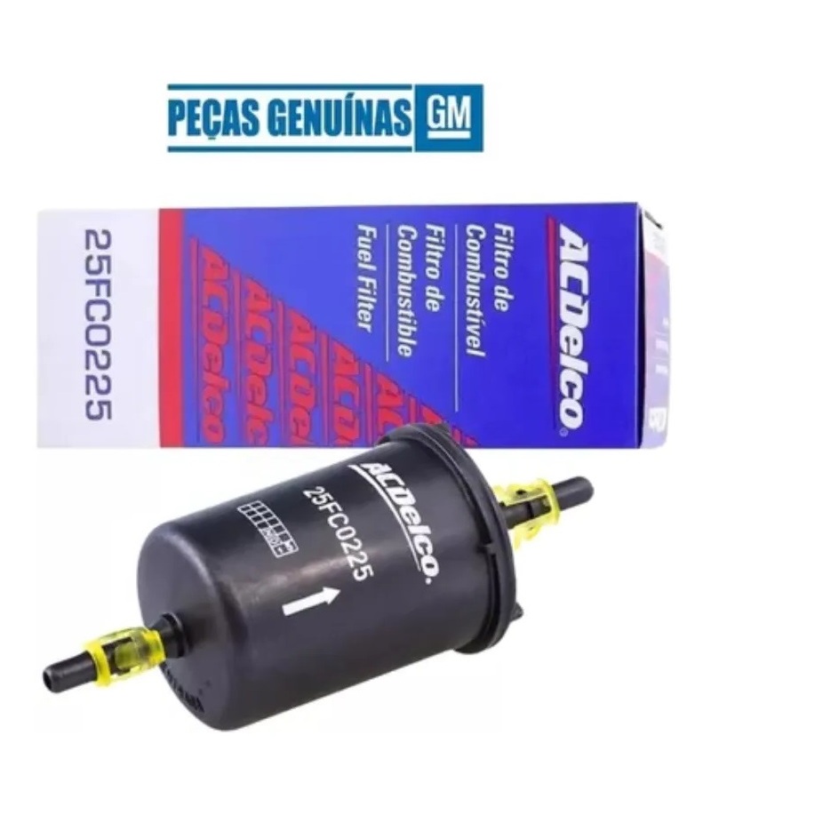 Filtro Combustível Acdelco Corsa Celta Agile Onix Meriva