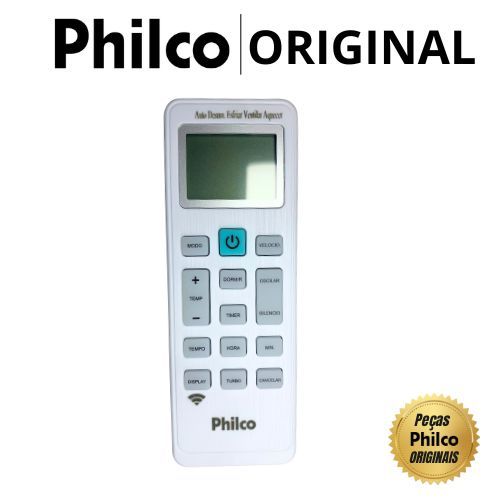 Controle Remoto para Ar Condicionado Philco Split Hi Wall – Compatível com +80 Modelos!