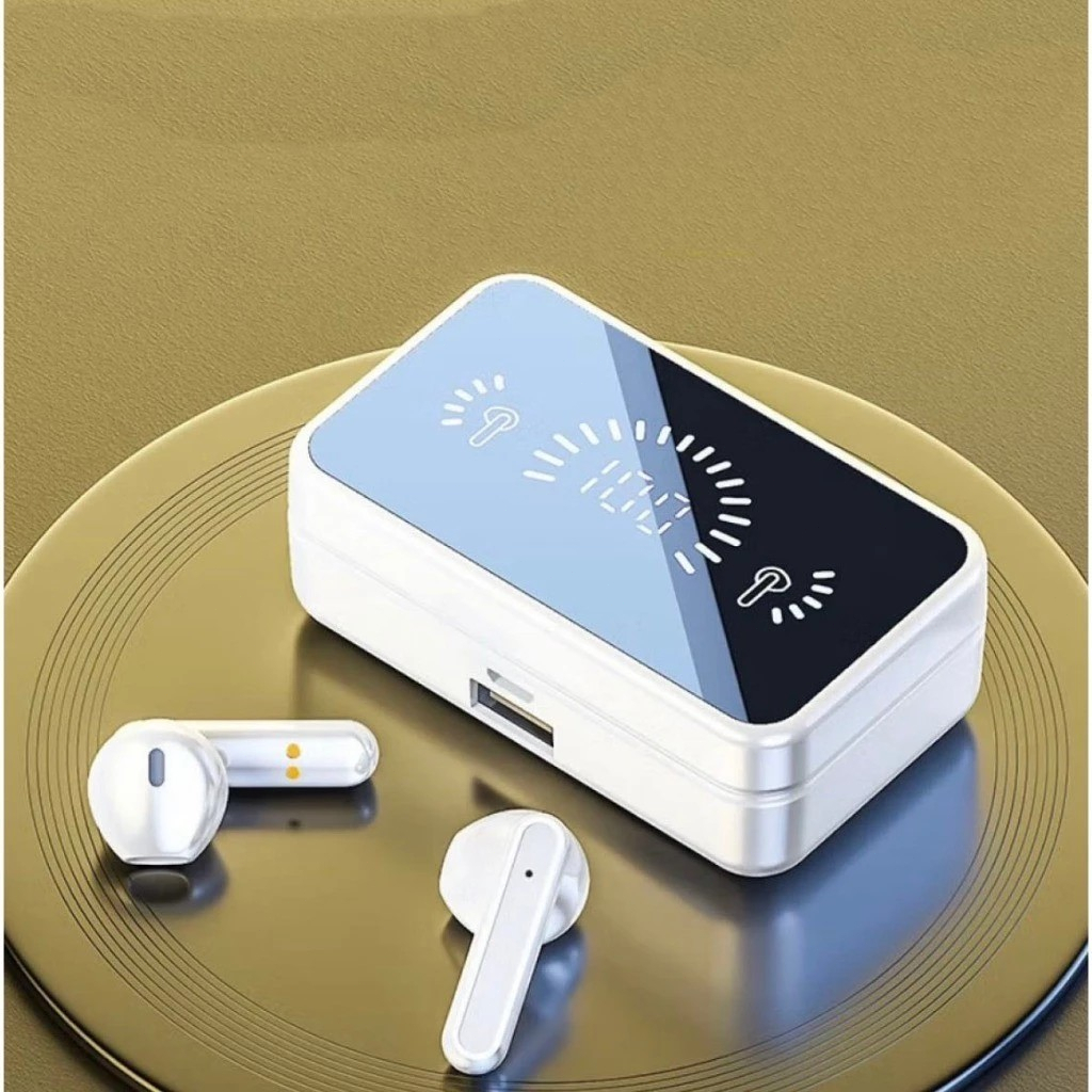 Fone Bluetooth S20 TWS IPX5 Com ANC e Bluetooth 5.2 Bateria 20h Case de Carga Rápida Compatível com iPhone e Android