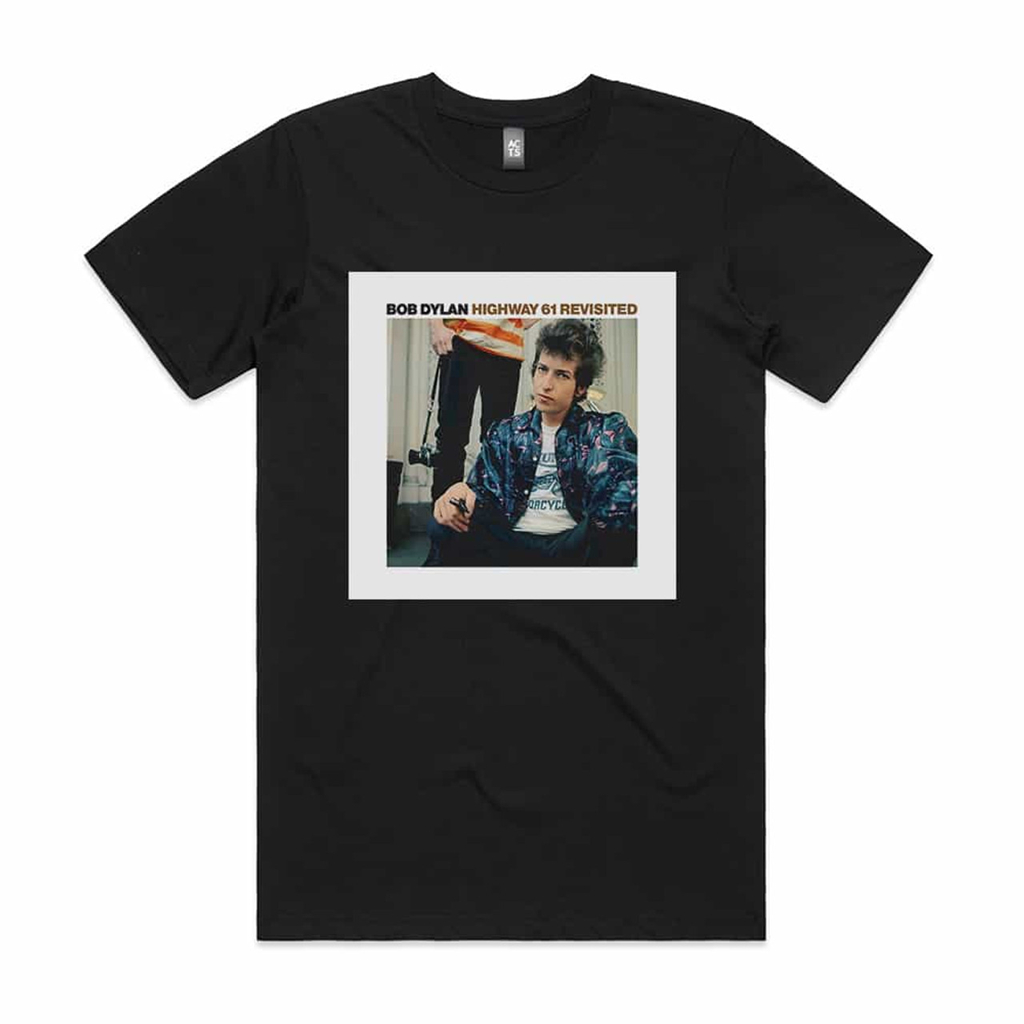 Camiseta Preta Bob Dylan Highway 61 Revisted