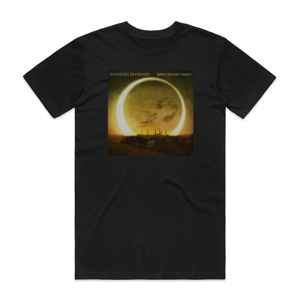 Camiseta Preta Breaking Benjamin Dark Before Dawn
