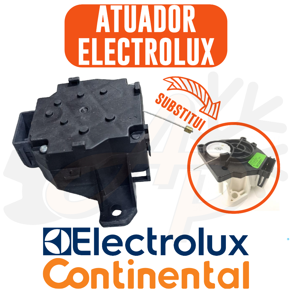 Atuador Freio 110V / 220V Lavadora Electrolux Lac09 Ltc10 Lte12