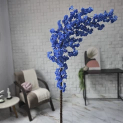 Planta Artificial Cerejeira Japonesa Curvada Grande 110cm a 180cm Sem Vaso