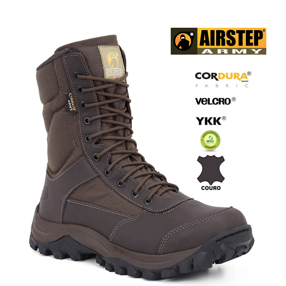 Boot Marrom Exército: Onde Comprar | BuscaProdutos
