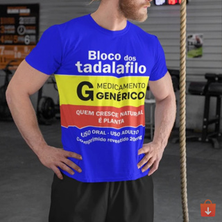 Camiseta Abadás para Folia Festa De Rua Bloquinho sem personalização bloco da Tadalafila Camiseta em Oferta na Shopee