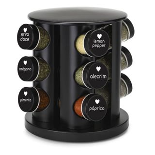 36 Etiquetas Adesivas Temperos Condimentos Mantimentos Resistente à Água Cozinha Organização Pantry 3,8x3,8 em Oferta na Shopee