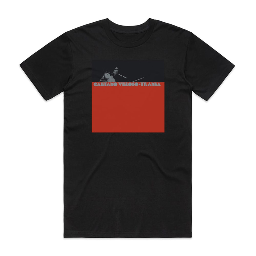 Camiseta Preta Caetano Veloso Transa
