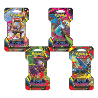 Blister Unitário 6x Cartas MEgaEvolução ME02 Fogo Fantasmagorico Copag Portugues em Oferta na Shopee