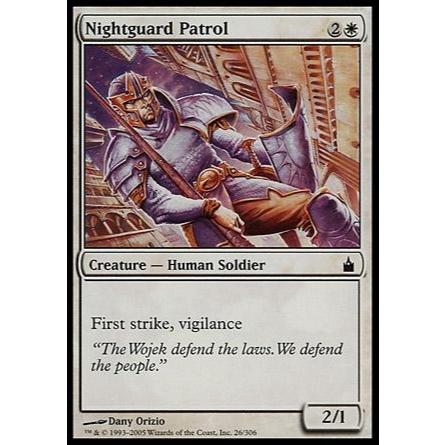 Patrulha Noturna (Soldado) - Magic The Gathering