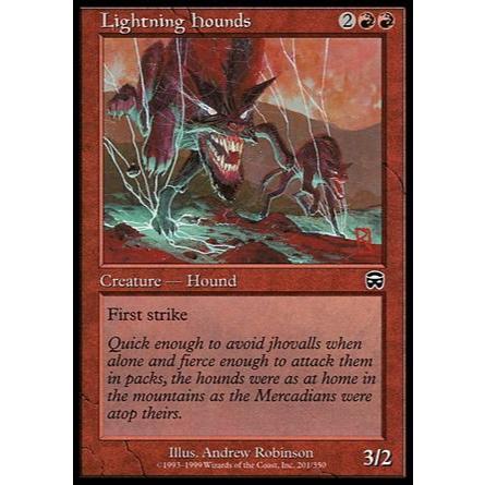 Sabujos do Relâmpago (Sabujo) - Magic The Gathering