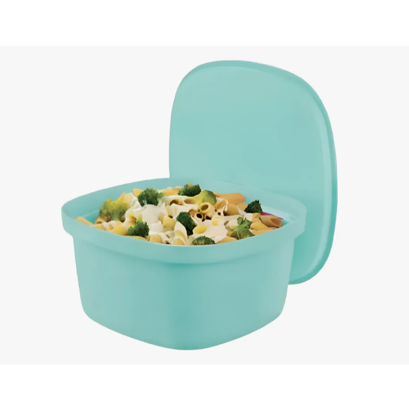 Tupperware Travessa Quadrada Actualité 2,5 litro +Tigela Actualité Redonda 650 ml  Verde Mint
