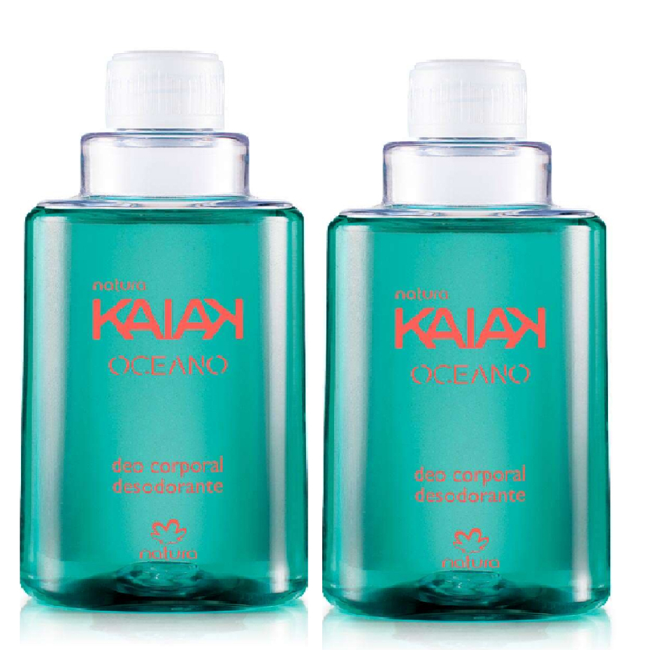 Kaiak Oceano Desodorante Corporal Colônia Natura Kit 2 Unid