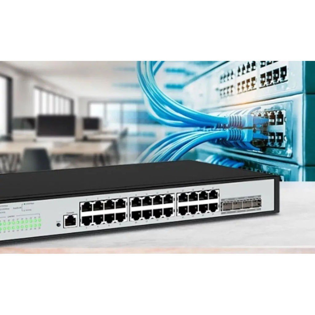 Switch 24p Giga + 4p Gbic Gerenciavel Sg 2404 Mr L2