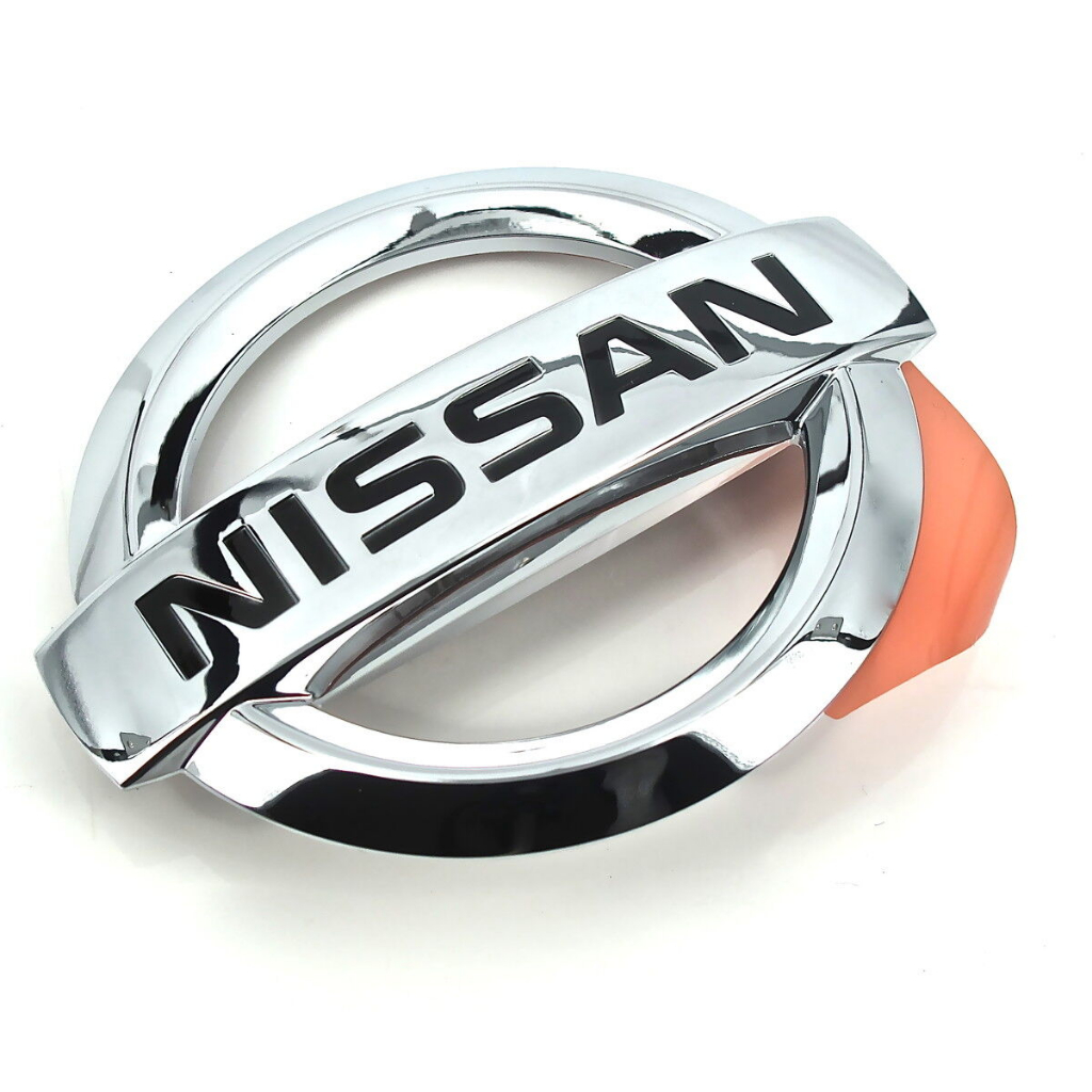 Emblema Logo Nissan Cromado Tampa Traseira Mala Sentra 2008 2009 2010 2011 2012 2013