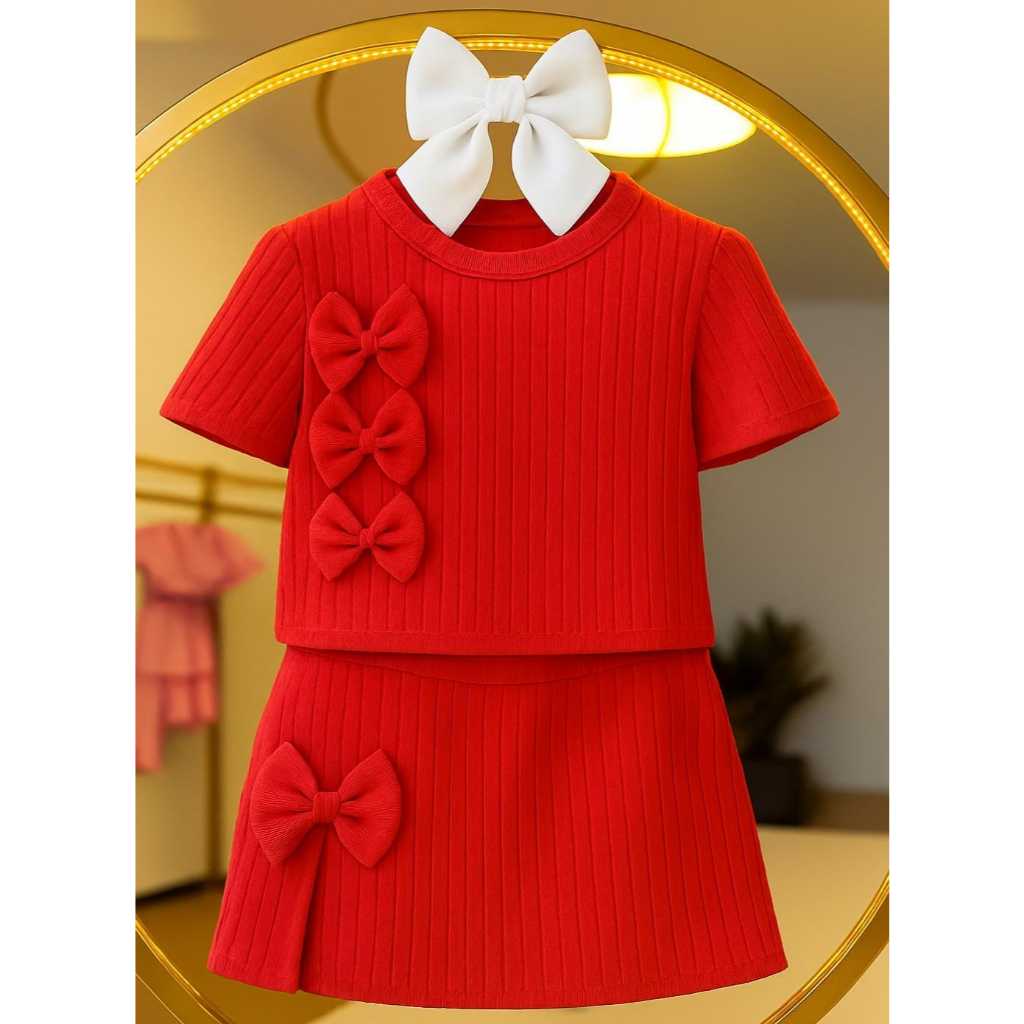 Conjunto Infantil Feminino verão 2 ao 10