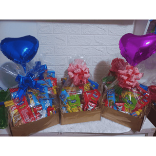 Cesta Guloseimas Pequena presente de aniversário, namorados, amigo e  páscoa em Oferta na Shopee