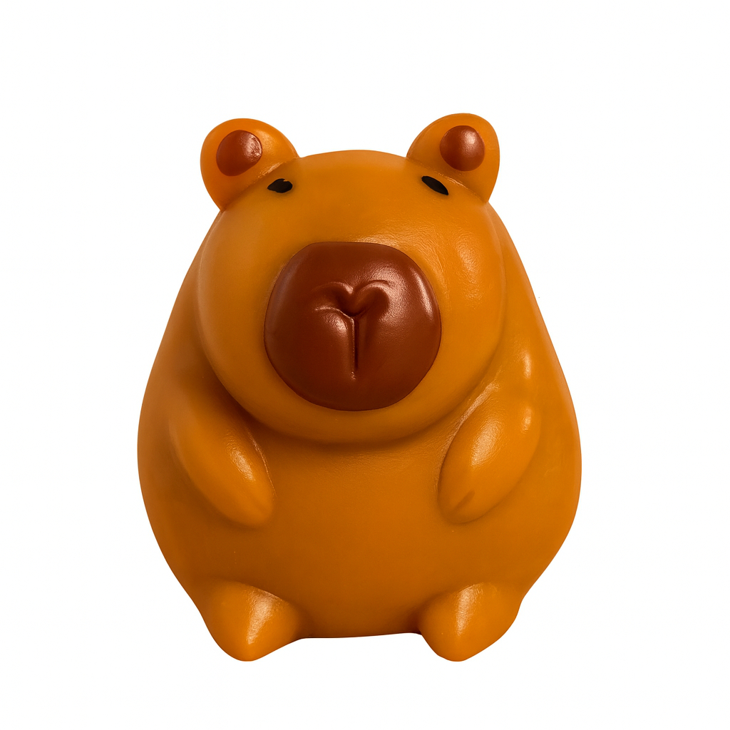 Squish Capivara Antiestresse Infantil Brinquedo Fidget Estica e Puxa Fofinho e  Viral no TikTok