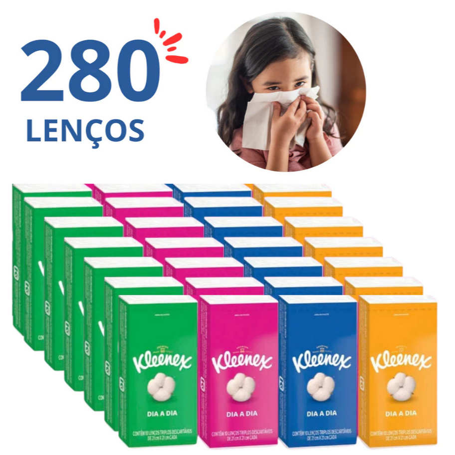Kit de Lenço de Papel Triplo Kleenex Suaves Pacotes de Bolso p/ Casamento