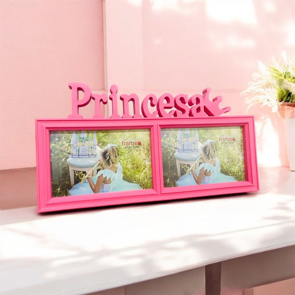 porta retrato moldura Principe ou Princesa Resistente