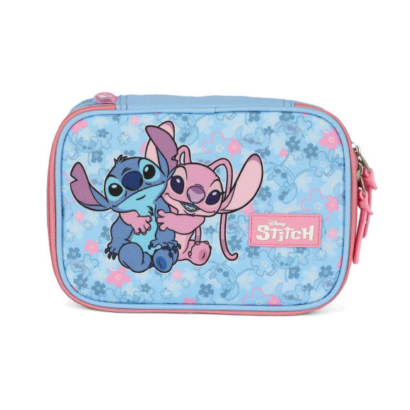 Estojo Box Juvenil Médio 100 pens Stitch e Angel Disney em Oferta na Shopee