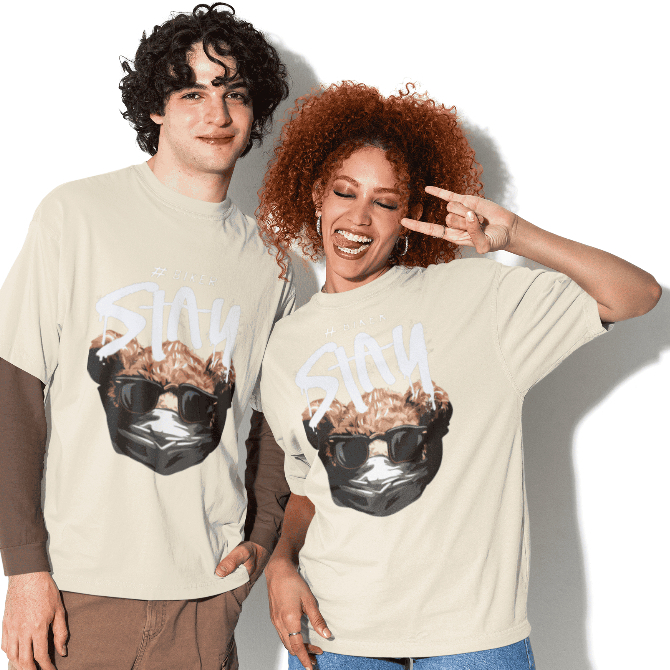 Kit com 2 Camisetas Oversized Streetwear Unissex e Academia Conforto, Estilo e Versatilidade