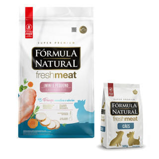 Ração Formula Natural Fresh Meat Cães Adulto Mini/Pequeno Super Premium 500g em Oferta na Shopee