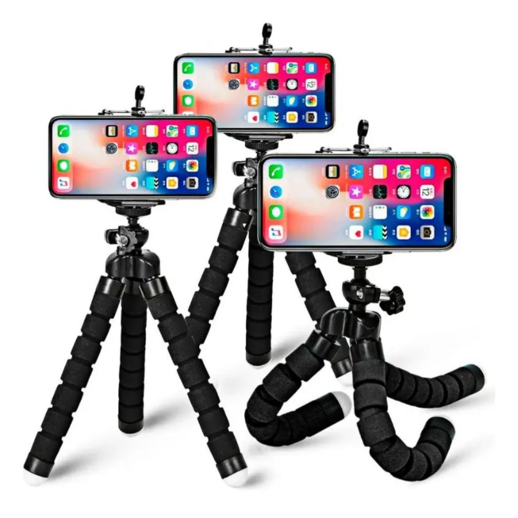 Kit 3 Mini Tripe Suporte para Celular em Oferta na Shopee