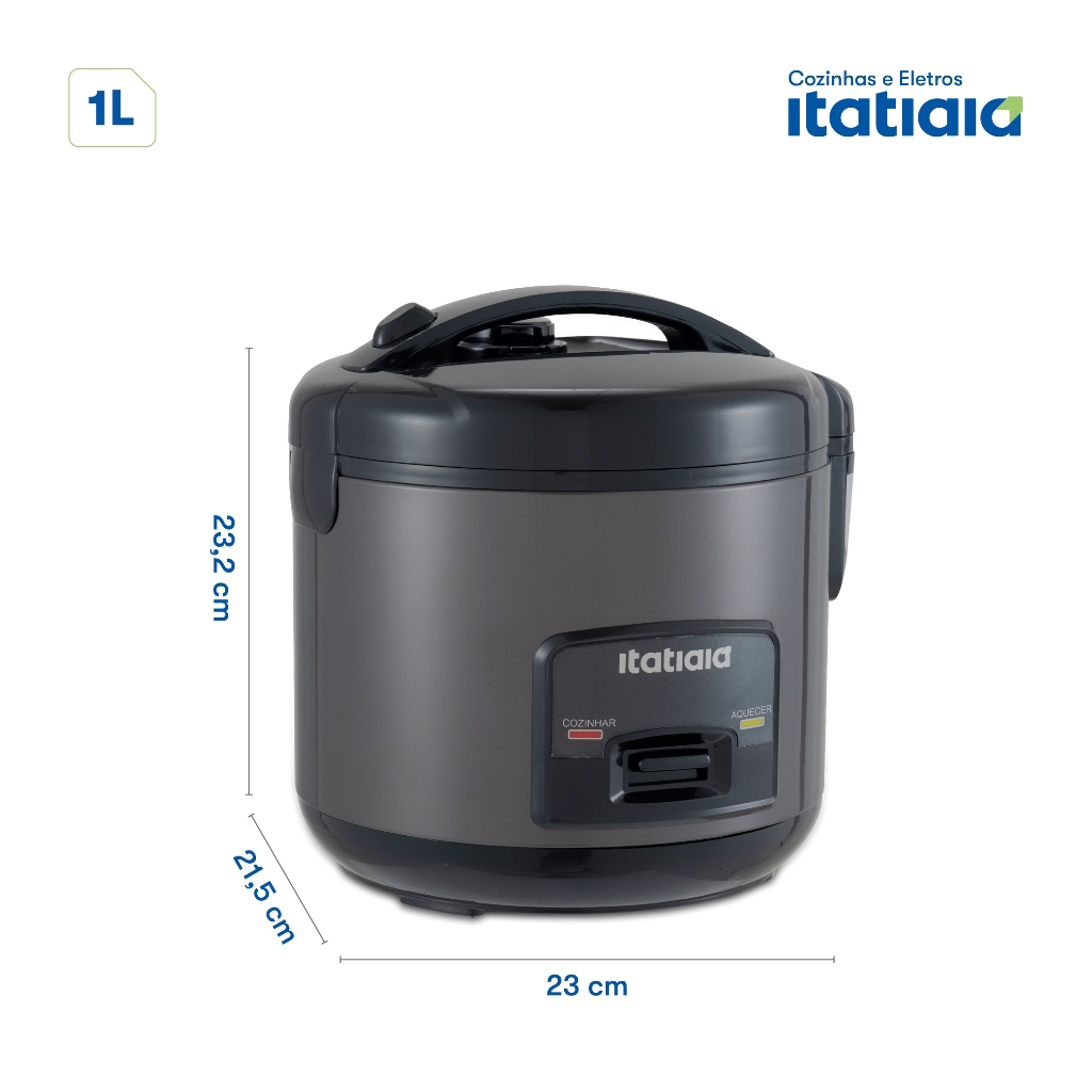 Panela Elétrica Itatiaia 1L – Compacta e Funcional