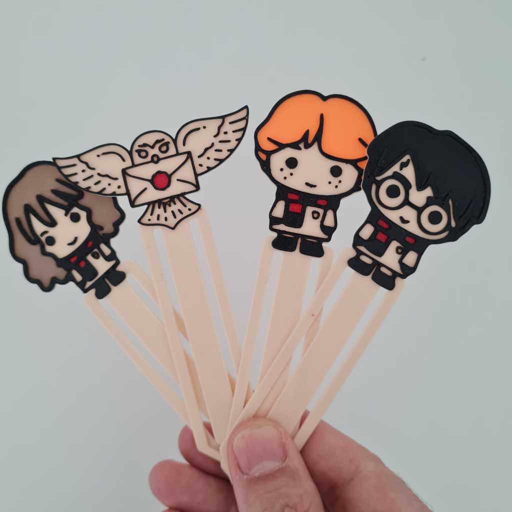 KIT Marca página Harry Potter - COLORIDO em Oferta na Shopee