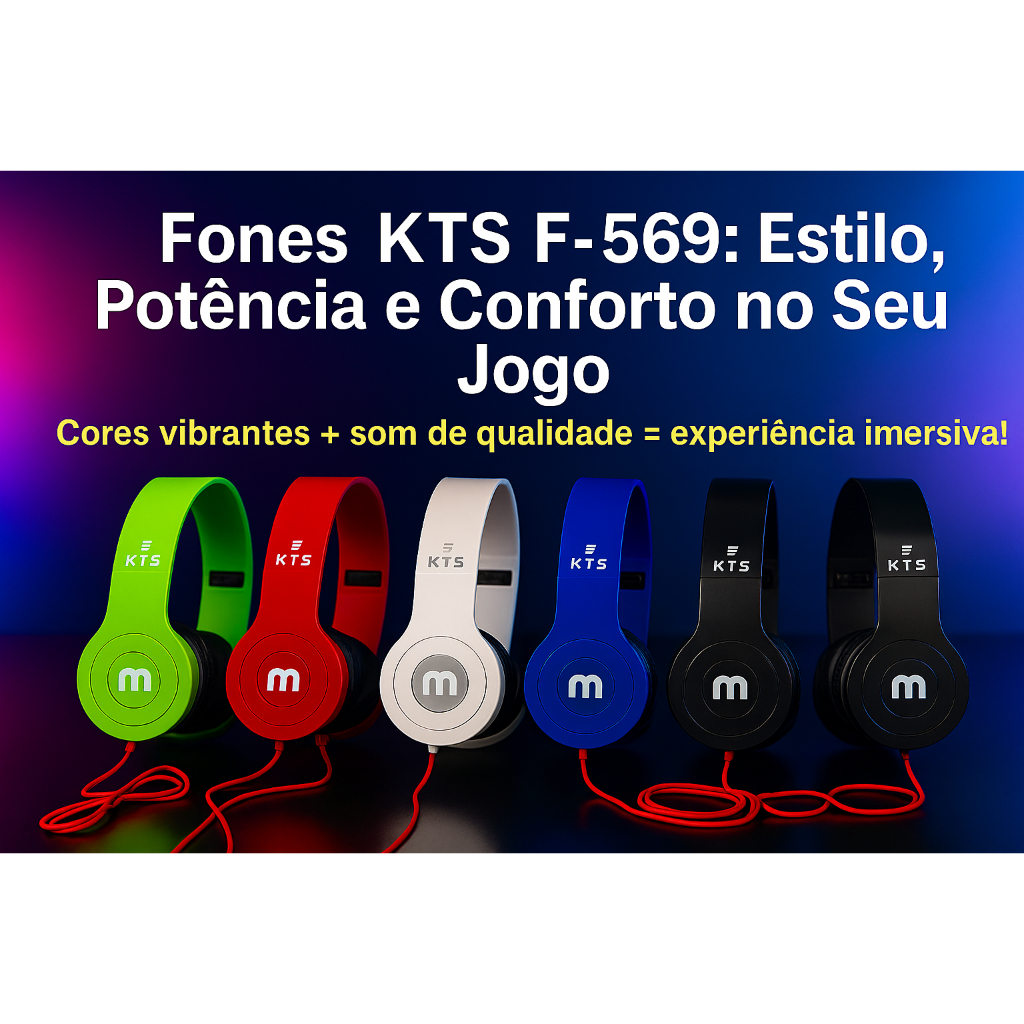 Fone De Ouvido com Fio Fixo Headfone P2