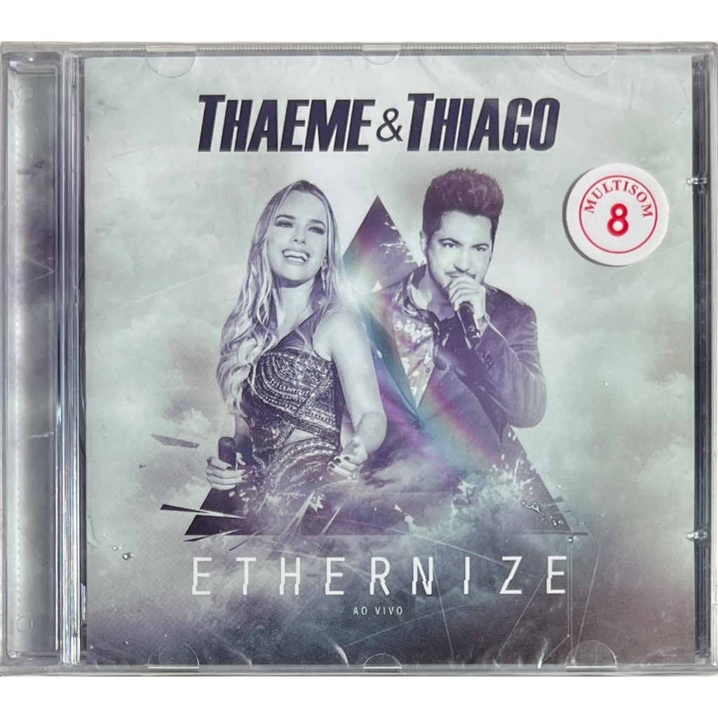 CD - Thaeme & Thiago - Ethernize - Ao Vivo - 2016 - Original Lacrado