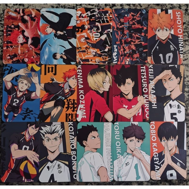 HAIKYU CARDS LOMO