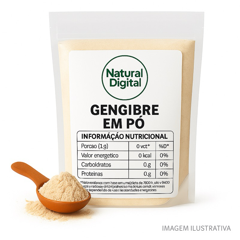 Gengibre em Pó Premium - 1 kg / 500 gramas / 250 gramas / 100 gramas em Oferta na Shopee