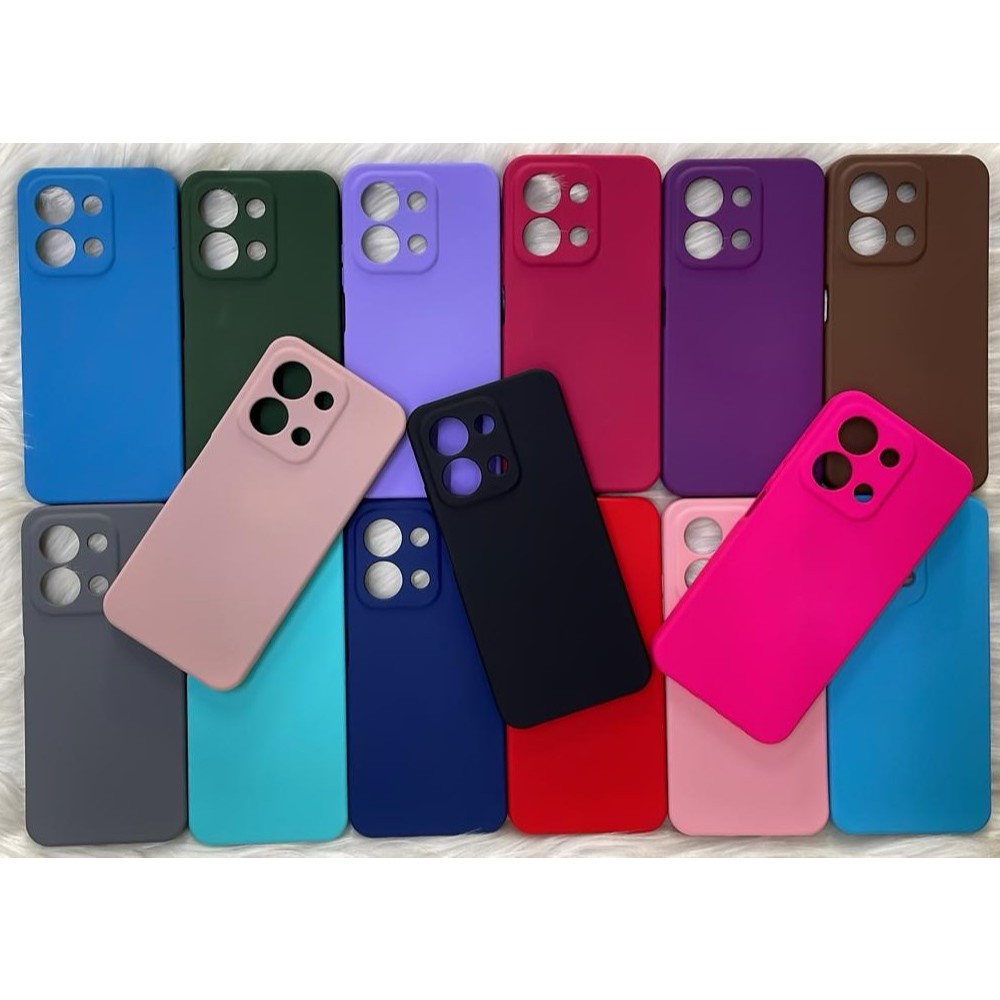 Capa Capinha Para- Redmi 15c - Redmi Xiaomi Silicone Aveludado em Oferta na Shopee